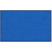 Use&wash - Tapis de Porte Paillasson d'entrée Joy Bleu 43 x 60 cm - Bleu