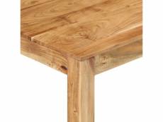Vidaxl table basse 80x80x40 cm bois d'acacia massif