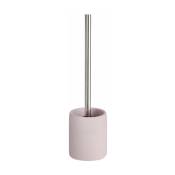 Wenko - Brosse wc The Collection rose - Porte-brosse