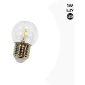 Ampoule led à filament décorative 1W E27