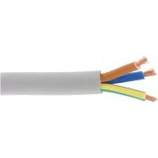 Câble H05 VV-F 2,5 mm² - Couronne 50 m - 3G 2,5 mm² - Gris - Electraline
