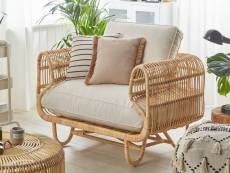 Chaise de jardin beige dolcedo 250163