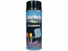 Colorworks - peinture aérosol brillante brun profond