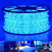 EINFEBEN Tube Lumineux Extérieur LED Guirlande Lumineuse Décoration et Adapteur d’alimentation Bleu-20M - Bleu