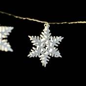 Féérie Lights&christmas - Guirlande intérieure de Noël led étoile Xmas - 135 - Blanc