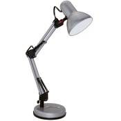 Gefom - Lampe de bureau articulée grise - métal - Grise