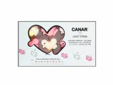Guirlande lumineuse collection canar modèle soft pink