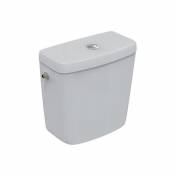 Ideal Standard - Simplicity Réservoir wc 37.8x38.6x19.1cm 3/6l porcelaine blanc - blanc