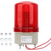 Jeffergarden 220VAC clignotant clignotant rouge LED voyant d'avertissement diamètre 97mm