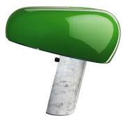 Lampe de table Snoopy / Edition limitée - Métal & base marbre - Flos vert en métal