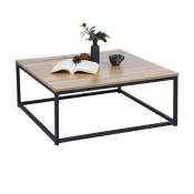 MEUBLES COSY Moderne Table Basse Bout Canapé 80x80cm