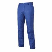 Pantalon new pilote coton avec poche genouillères bleu bugatti T56-58 Muzelle Dulac 0972.0261.115 T5 - Bleu bugatti