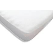 Protège-matelas imperméable blanc drap housse 60x140cm matelas protect - blanc