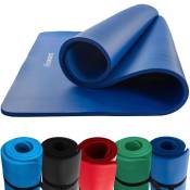 Scsports - Tapis de Yoga - 190 x 80 x 1,5 cm, Antidérapant, avec Sangle de Transport, Violet Bleu - Tapis de Fitness, Pilates, Gymnastique, Exercice,