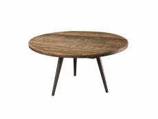 Table basse d'appoint ronde 55x55cm