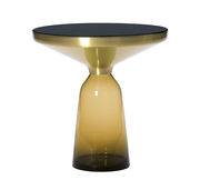 Table d'appoint Bell Side / Ø 50 x H 53 cm - Plateau verre - ClassiCon orange en verre