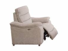Vestone - fauteuil relax electrique tissu gris