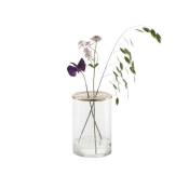Villa Collection - Vase verre 10,3x10,3 cm LIVING - Or -