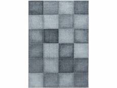 Vintage - tapis à carreaux patchwork - dégradé de gris 080 x 150 cm OTTAWA801504202GREY