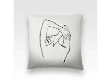 Coussin avec impression numérique, 100% made in italy,