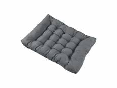 Coussin de siège pour canapé d'euro palette rembourrage meuble gris brillant helloshop26 03_0000154