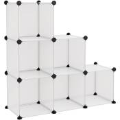 Cubes de rangement 6 pcs Transparent pp Vidaxl Transparent