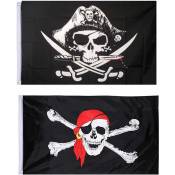 Fei Yu - Drapeau de pirate, drapeau de crâne de 2