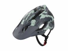 Hitway casque de vélo bike léger, casque de ville - avec système d'anneau intérieur éclairé pour femme et homme 56-61cm(camouflage)