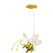 Lampe suspension Nursery plastique Bee plastique coloré