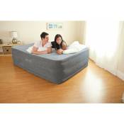Materasso gonfiabile Matrimoniale Intex 64418ND con pompa Airbed Dura-Beam Comfort-Plush High-Rise