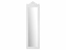Miroir BAROQUE coloris blanc