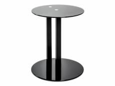Paris prix - table d'appoint ronde design "epox" 50cm noir