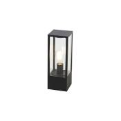 Qazqa - charlois - Lampe sur pied extérieur - 1 lumière - l 14 cm - Noir - Design - éclairage extérieur - Noir