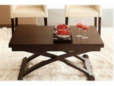 Table basse relevable extensible italienne mascotte
