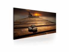 Tableau - stones on the pier-150x50 A1-N7197-DK150
