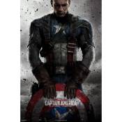 Affiche Marvel Capitan America
