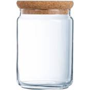 Bocal 1L avec couvercle liège - Pure Jar Cork - Luminarc