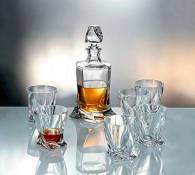 Bohemia Crystal Service Whisky 7 - Pièces : 1 carafe