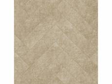 Carreaux adhésifs en cuir écologique chevron sable beige - 357264 - 1 m² 357264