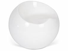 Chaise longue - ball chaise design - circle blanc