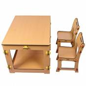 Folding table LVZAIXI Bureau et Chaise d'enfants Pendant
