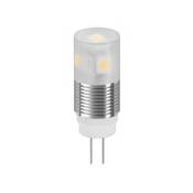 Lampe led G4 12V 1W6 12VDC blanc chaud diamètre 14