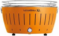 LOTUSGRILL G-OR-435- XL - Barbecue portable 4-8 personnes Orange, 43,5 x 43,5 x 29,5