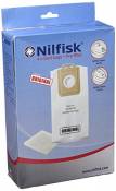 Nilfisk 128389187 - 4 Sacs Aspirateur + Pré-filtre