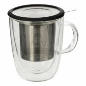Northix - Mug thématique avec passoire - verre