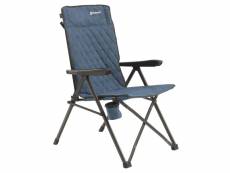 Outwell chaise de camping pliable lomond bleu 428228