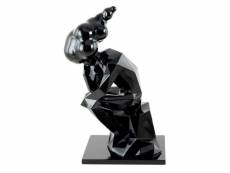Paris prix - statue design "sculpture kenya" 47cm noir