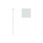 Riel Chyc - Barre de salle de bain droite extensible 18 mm. (1.23-2.16) Blanc