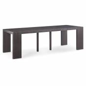 Table Console Extensible Oxalys xl Bois wenge - Wenge