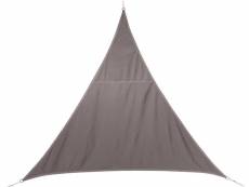 Voile d'ombrage triangulaire 2 x 2 x 2 m curacao - taupe